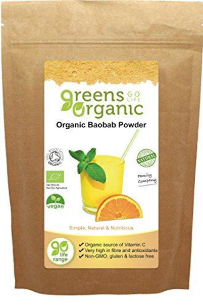 Greens Organic Organic Baobab Powder 100g