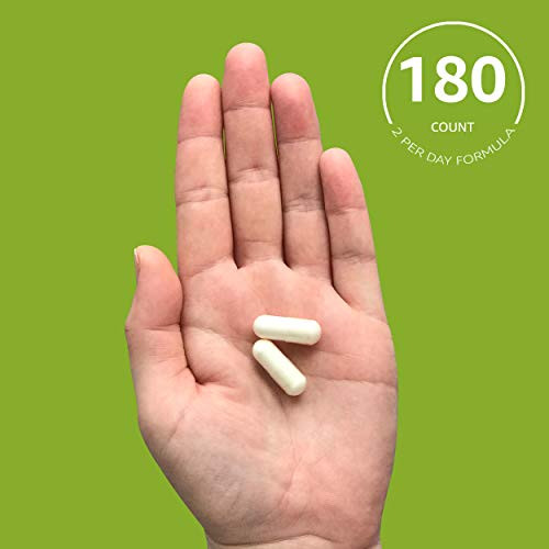 ICON Nutrition Apple Cider Vinegar Capsules - 1000mg Per Serving 90 Day Supply - 180 Count