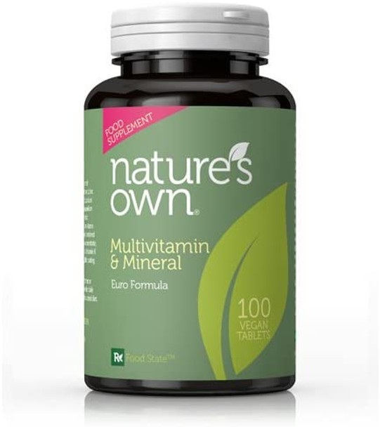 Natures Own Multivitamins & Minerals 100 Tablet