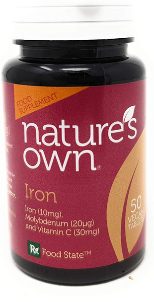 Natures Own Iron/ Molybdenum 50 Tablet