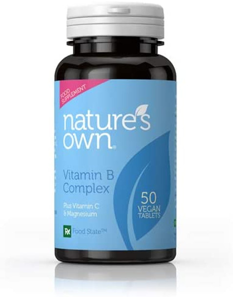 Natures Own Vitamin B Complex + Vitamin C 50 Tablet