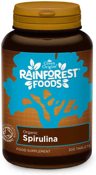 Rainforest Foods Organic Spirulina 300 Tablet