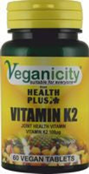 Veganicity Vitamin K2 100ug 60 Tablet