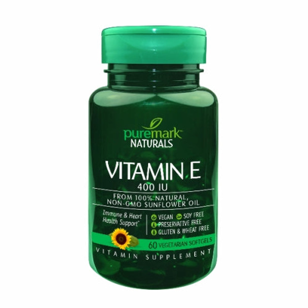 Vitamin E 400IU 60 Veg Caps By PureMark