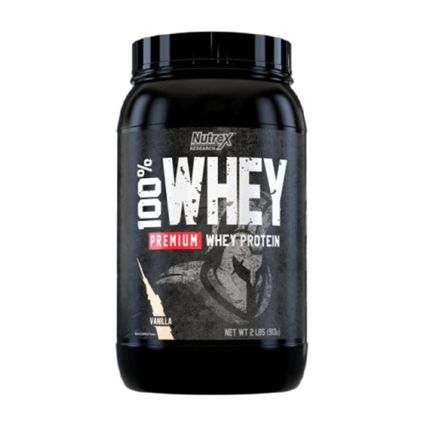 100% Whey Vanilla 2lbs By Nutrex Research