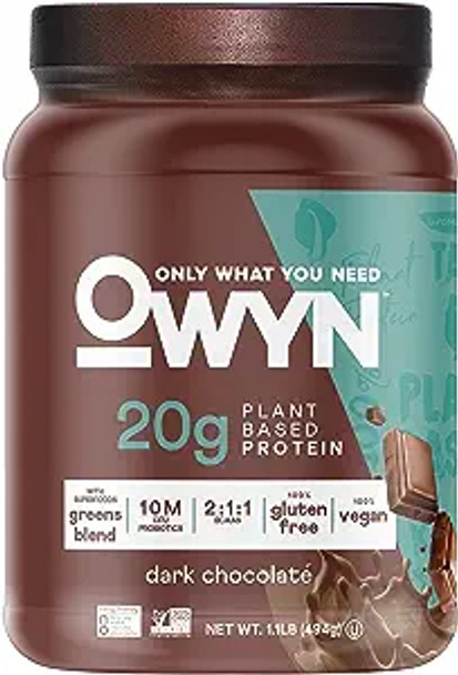 Plant Protein Dark Chocolate 1.2 lbs By Only What You Need
