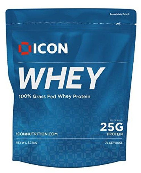 ICON Nutrition 100% Whey Protein 2.27kg Strawberry Milkshake