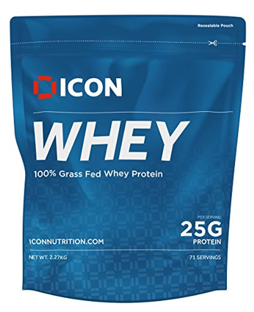 ICON Nutrition 100% Whey Protein 2.27kg Strawberry Milkshake