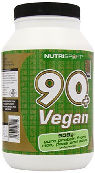 Nutrisport 90+ Protein Vegan Unflavoured 908g