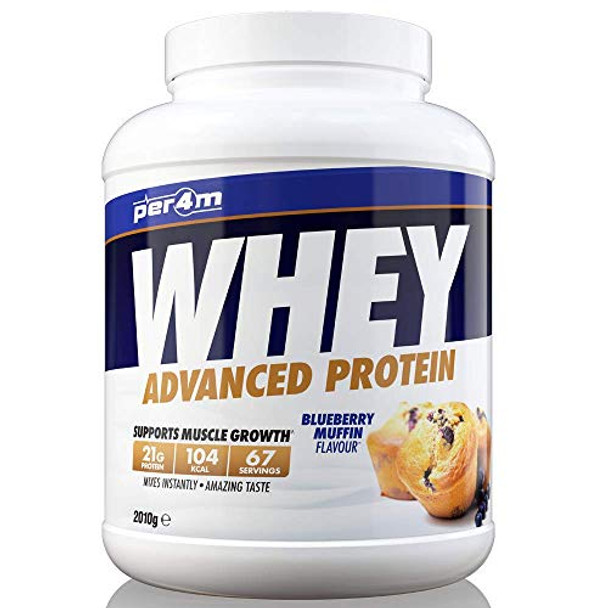 Per4m Whey Protein 2.1kg Blueberry Muffin