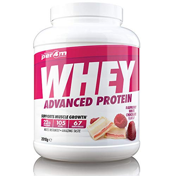 Per4m Whey Protein 2.1kg White Chocolate Raspberry