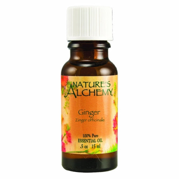Essential Oil Ginger 0.5 Oz By Natures Alchemy
