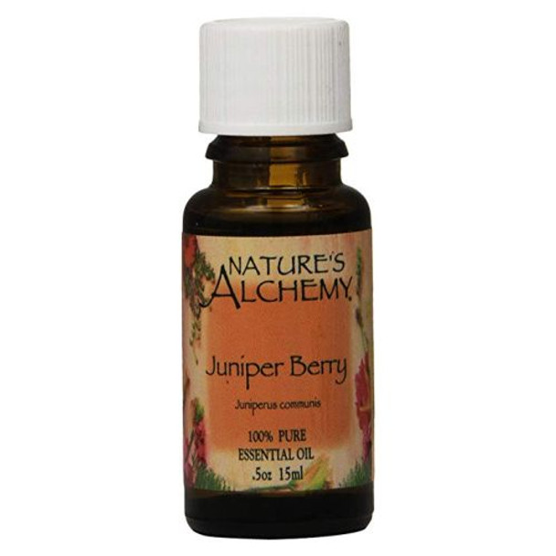 Pure Essential Oil Juniper Berry 0.5 Oz By Natures Alchemy