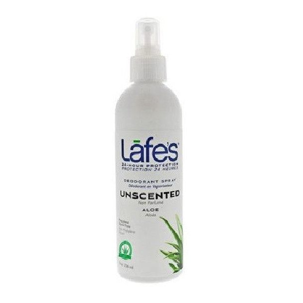 Organic Spray with Aloe Vera 8 Oz By Lafes Natural Body Care