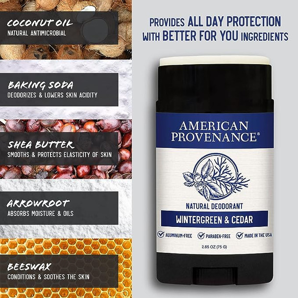 Firepits & Flannels Deodorant 2.65 Oz By American Provenance