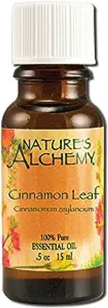 Pure Essential Oil Cinnamon 0.5 Oz By Natures Alchemy