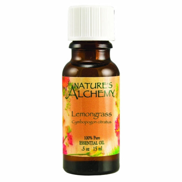 Pure Essential Oil Lemongrass 0.5 Oz By Natures Alchemy
