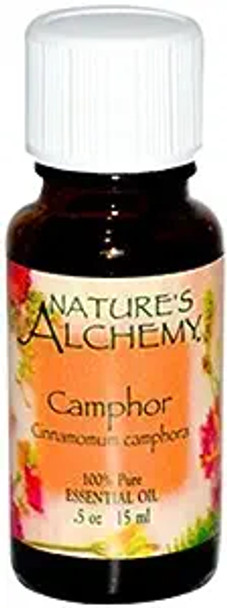 Pure Essential Oil Camphor 0.5 Oz By Natures Alchemy