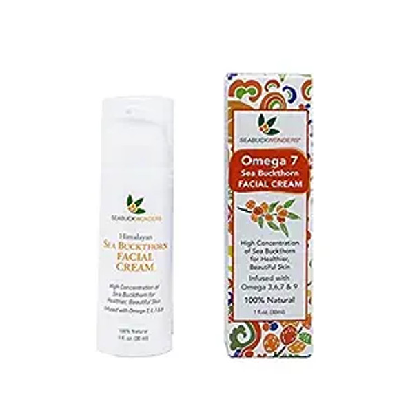 Sea Buckthorn Facial Cream 1 oz By Seabuck Wonders