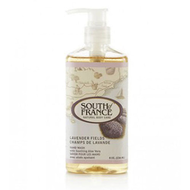 Hand Wash Lavender Fields 8 fl oz By South Of France Soaps