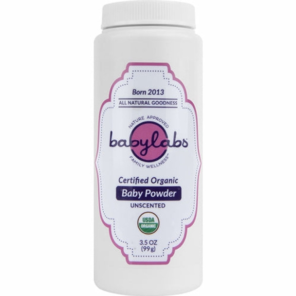 Organic Baby Powder 3.5 Oz By BayLabs