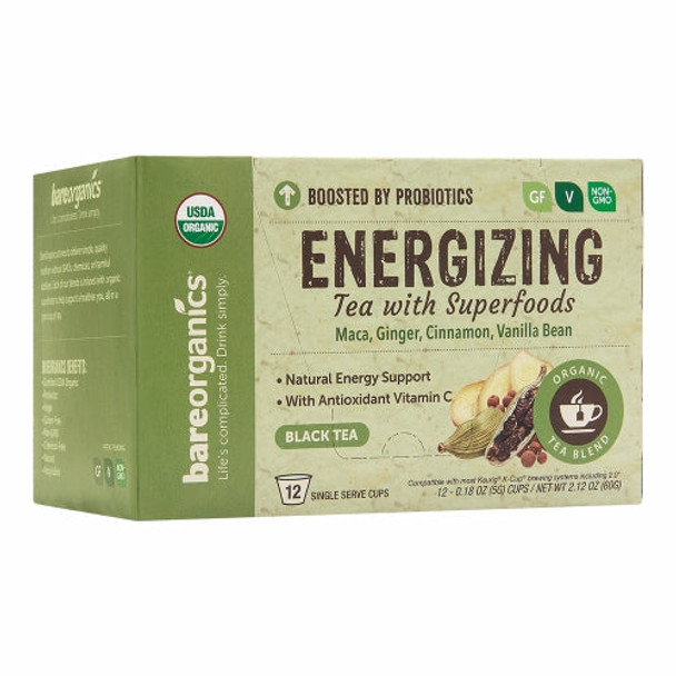 Energy Tea K-Cups 12 Count By Bare Organics