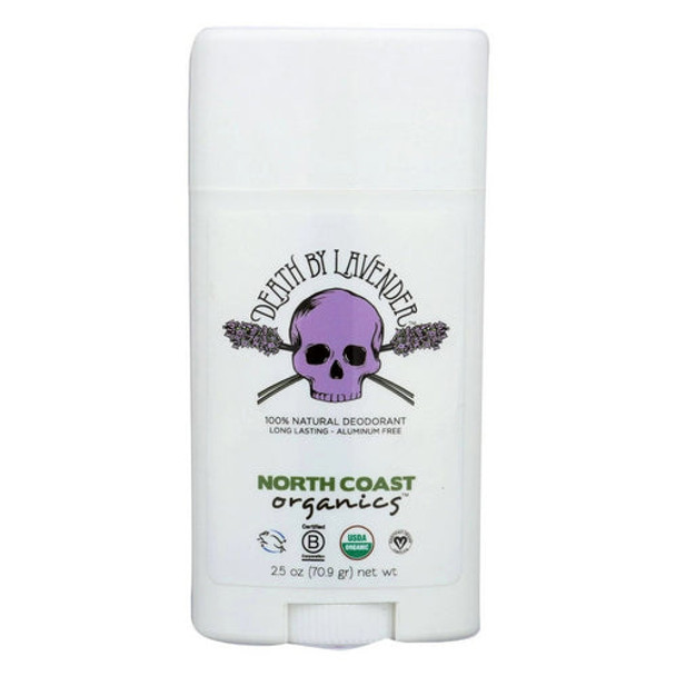 Death by Lavender Organic Deodorant 2.5 Oz By North Coast Organics