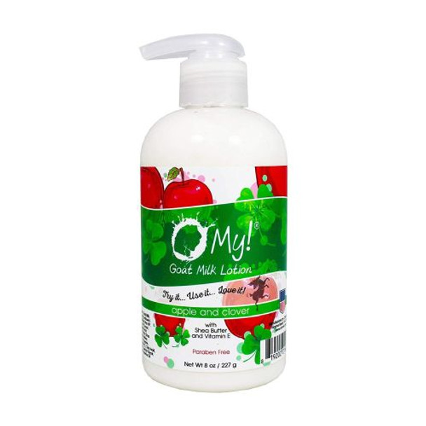 Goat Milk Lotion Apple Clover 8 Oz By O MY! Goat Milk Lotion Apple Clover 8 Oz By O MY!