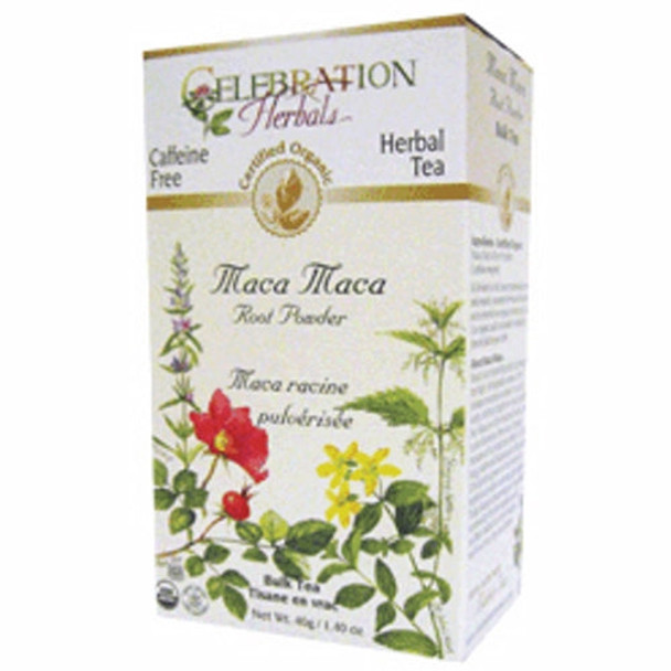 Organic Maca Maca Root Powder Tea 40 grams By Celebration Herbals