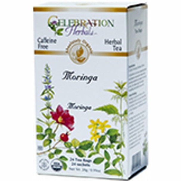 Organic Moringa Blend Tea 24 Bags By Celebration Herbals