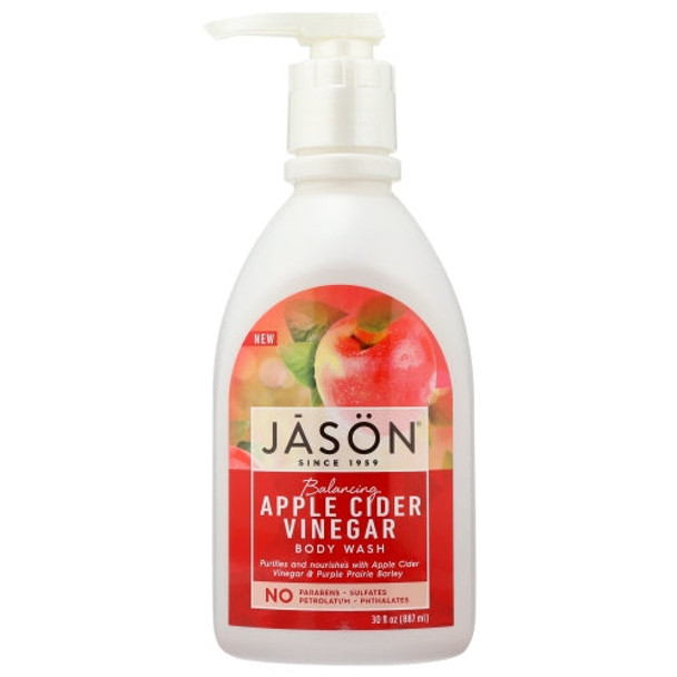 Apple Cider Vinegar Body Wash 30 Oz By Jason Natural Products