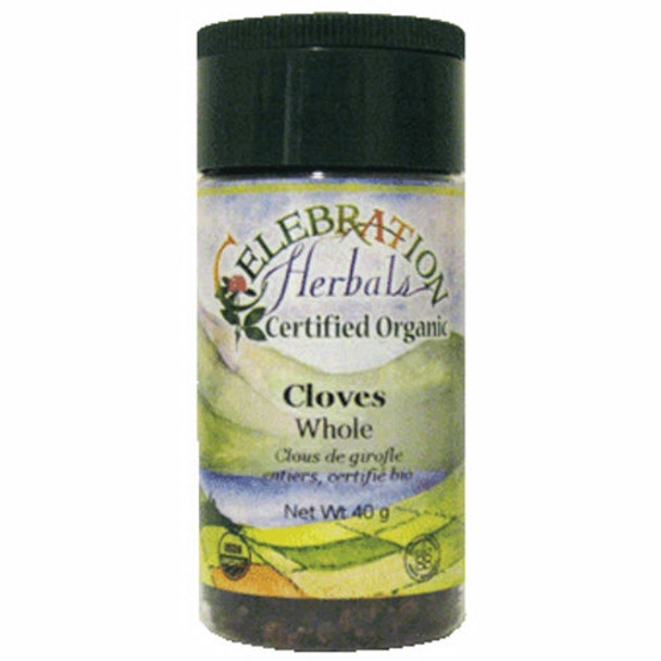 Whole Organic Cloves 42 grams By Celebration Herbals