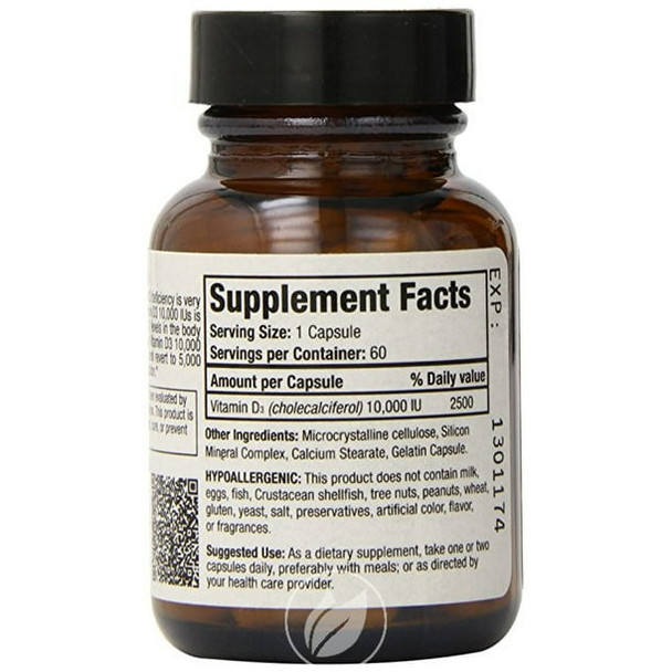 Vitamin D3 60 Caps By Harmonic Innerprizes (formerly Etherium Tech)