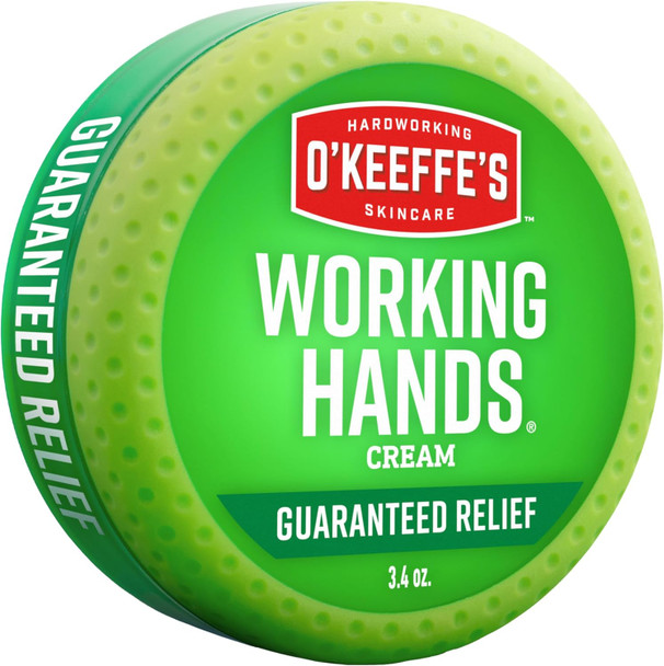 O'Keeffe's Working Hands Hand Cream 3.4 Ounce Jar