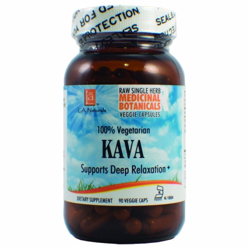 Kava Raw Herb 90 Veg Caps By L. A .Naturals