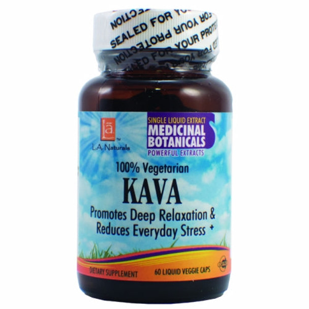 Kava Veggie Caps 60 Veg Caps By L. A .Naturals