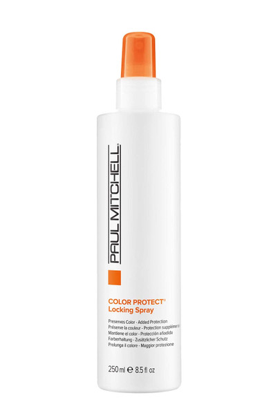 Paul Mitchell Color Protect Locking Spray, Intense Repair, For Color-Treated Hair