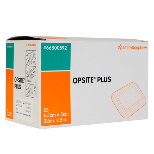 Opsite Image Opsite Plus Dressing 6.5x5cm 25 | Buy at Kiwla | Free Shipping India