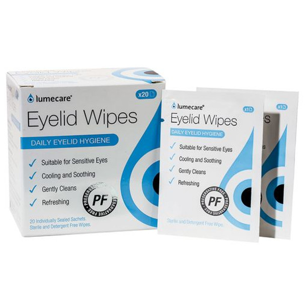 Lumecare eyelids wipes