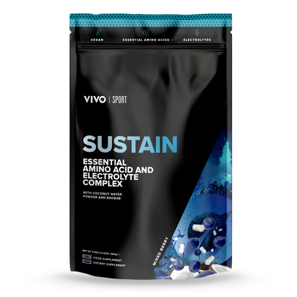 Vivo Life Sustain Essential Amino Acid & Electrolyte Complex (Mixed Berry) - 280g