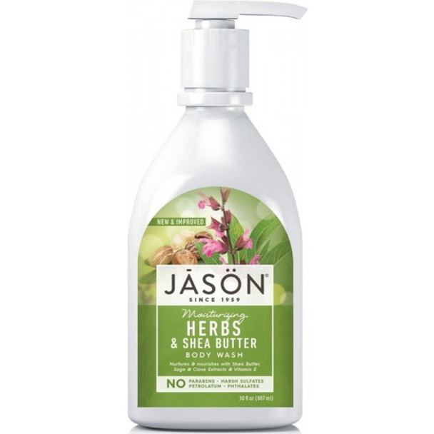 JASON Moisturising Herbal & Shea Butter Body Wash - 887ml