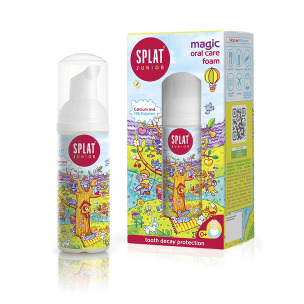 Splat Kids Magic Oral Care Foam with Calcium - 50ml