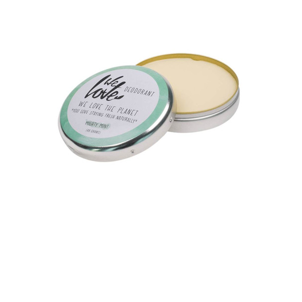 We Love The Planet Natural Deodorant Tin (Mighty Mint) - 48g