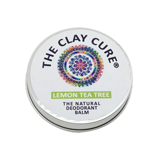 The Clay Cure Company Lemon Tea Tree Deodorant Balm - 60g