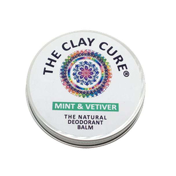 The Clay Cure Company Mint & Vetiver Deodorant Balm - 60g