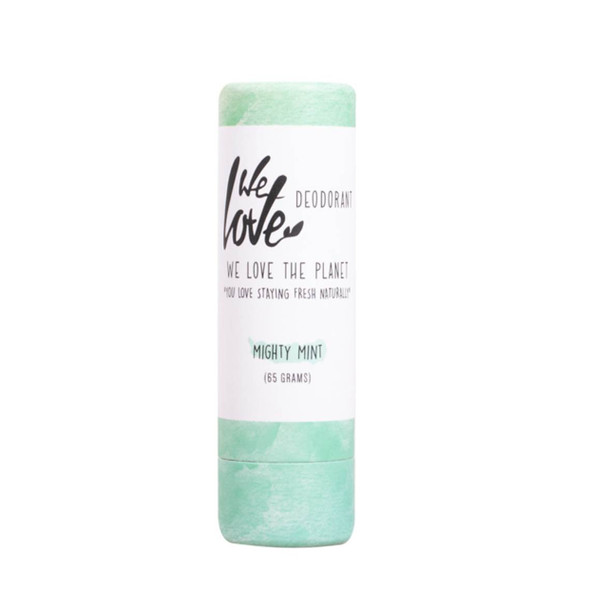 We Love The Planet Natural Deodorant Stick (Mighty Mint) - 65g
