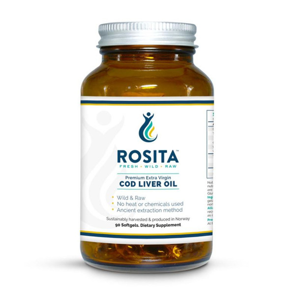 Rosita Extra Virgin Cod Liver Oil - 90 capsules