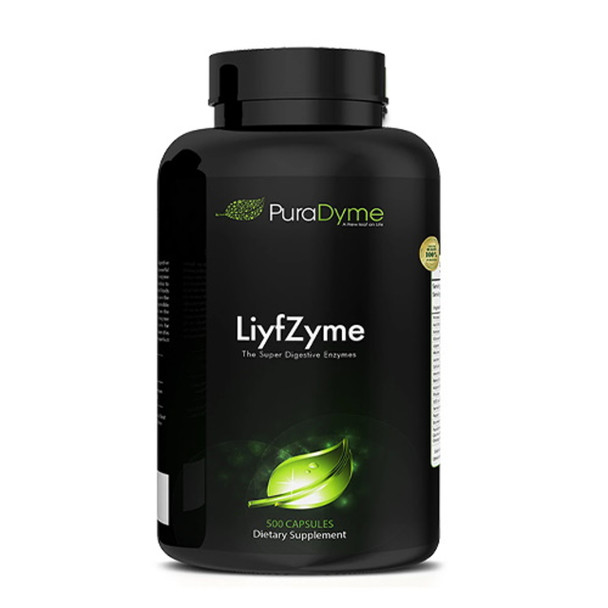 PuraDyme LiyfZyme - 500 capsules PuraDyme LiyfZyme - 500 capsules