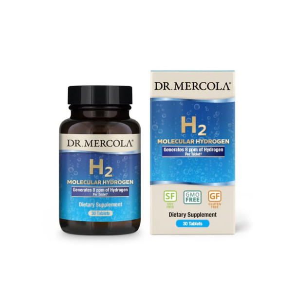 Dr Mercola H2 Molecular Hydrogen - 30 tablets