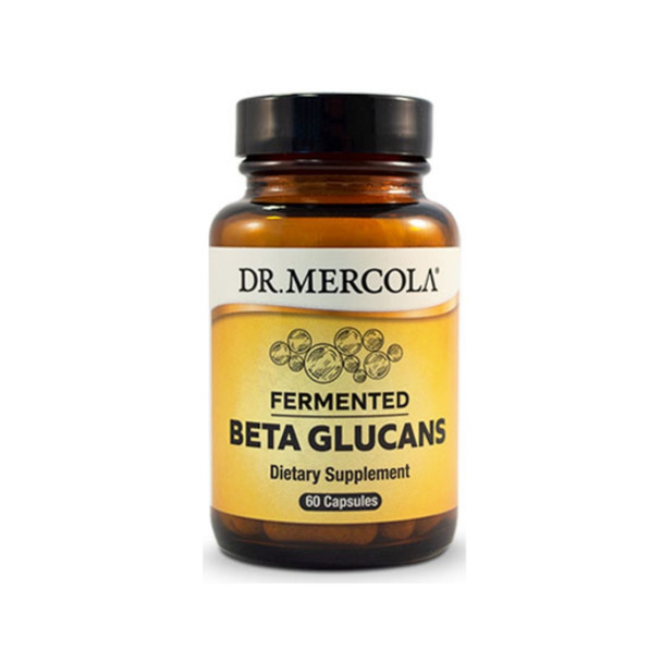 Dr Mercola Fermented Beta Glucans - 60 capsules